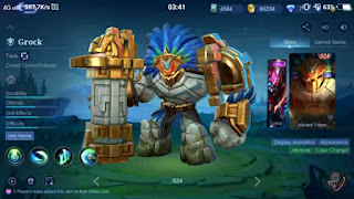 Ancient Totem Grock Skin ML