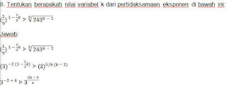 Contoh Soal Eksponen Kelas 10 Beserta Jawabannya
