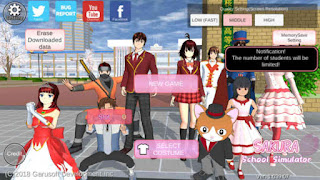 Cara Ganti Bahasa Di Sakura School Simulator